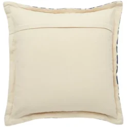 Life Styles Printed Triangle Patch Oversize Square Throw Pillow Indigo - Mina Victory -Decor Haven Store GUEST b454c805 f580 4ed0 8d45 dd1473c27e00