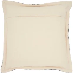 Life Styles Printed Triangles Oversize Square Throw Pillow Indigo - Mina Victory -Decor Haven Store GUEST b9de989e 8723 4462 a30b 591e8a431ef6