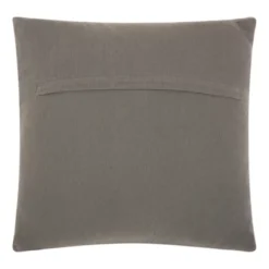 Heavy Loop Diamond Throw Pillow Light Gray - Mina Victory