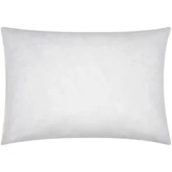 Hyper Duck Down Feather Throw Pillow White - Mina Victory