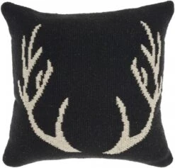 Mina Victory Life Styles Woven Antlers Indoor Throw Pillow -Decor Haven Store GUEST c8f702a7 bd7c 4de6 8bed c65ec96bd936