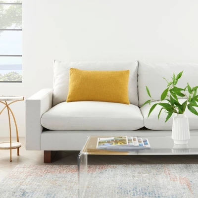 Life Styles Solid Woven Cotton Throw Pillow - Mina Victory 6 Life Styles Solid Woven Cotton Throw Pillow - Mina Victory - Image 4