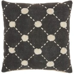20"x20" Oversize Diamond Embroidered Dots Square Throw Pillow - Mina Victory -Decor Haven Store GUEST cf608818 7a7f 46af a5c8 f9882bdbc26f