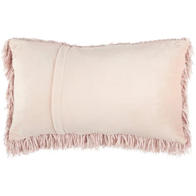 Soft Ribbon Shag Throw Pillow - Mina Victory 7 Soft Ribbon Shag Throw Pillow - Mina Victory - Image 5