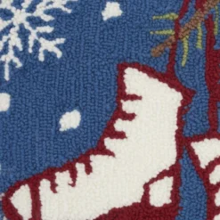 Mina Victory Home For The Holiday Ice Skates 18" X 18" Multicolor Indoor Throw Pillow 9 Mina Victory Home For The Holiday Ice Skates 18" X 18" Multicolor Indoor Throw Pillow -Decor Haven Store GUEST d3825b94 67a4 4777 9056 cd55ac1b1e00