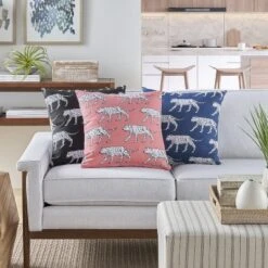 Mina Victory Life Styles Cheetahs Indoor Throw Pillow -Decor Haven Store GUEST d9bf88af 1e62 42b1 8b04 c6bd0bb7e016