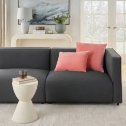 Solid Velvet Throw Pillow - Mina Victory -Decor Haven Store GUEST d9d309dc 64a4 44f1 be1d b310a2fe52fd