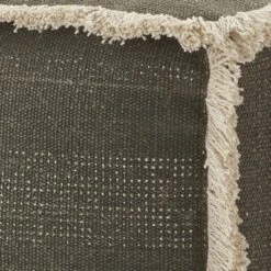 Nourison Life Styles Stonewash Pouf