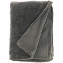 50"x70" Faux Fur Sheared Mink Reversible Throw Blanket - Mina Victory -Decor Haven Store GUEST e02f567a c83b 4e1f 9818 42839d9352be