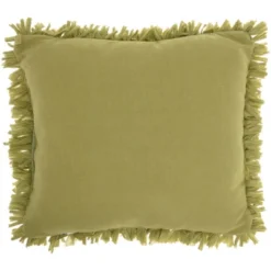 17"x17" Shag Chindi Short Cut Square Throw Pillow Lime - Mina Victory 10 17"x17" Shag Chindi Short Cut Square Throw Pillow Lime - Mina Victory -Decor Haven Store GUEST e3ccd876 bd88 464c be52 53f254931f6e