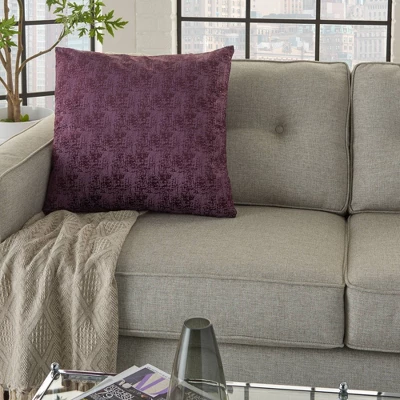 Life Styles Erased Velvet Throw Pillow - Mina Victory 4 Life Styles Erased Velvet Throw Pillow - Mina Victory - Image 2