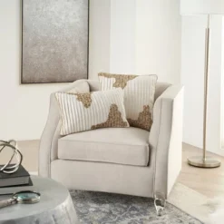 Sofia Beaded Pleated Velvet Throw Pillow - Mina Victory -Decor Haven Store GUEST ec507d3f 0d3e 451a 86f7 783133a2e0fe