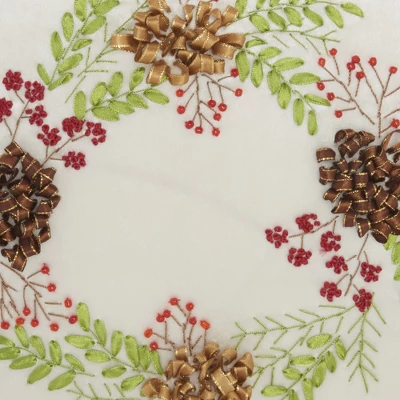 Home For The Holiday L1063 Beige 16" X 16" 4 Home For The Holiday L1063 Beige 16" X 16" - Image 2