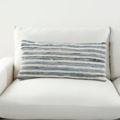 Life Styles Woven Throw Pillow Denim - Mina Victory -Decor Haven Store GUEST fc74a00e b00d 4b18 b4e5 b612c850b9bf