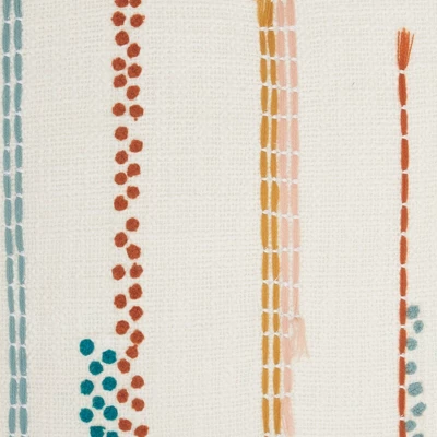 Life Styles Woven Patches Throw Pillow - Mina Victory 4 Life Styles Woven Patches Throw Pillow - Mina Victory - Image 2